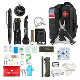 Survival First Aid Kit Survival Full Set Molle Outdoor Gear Emergency Kits Trauma Bag Camping Hiking IFAK Adventures Bag